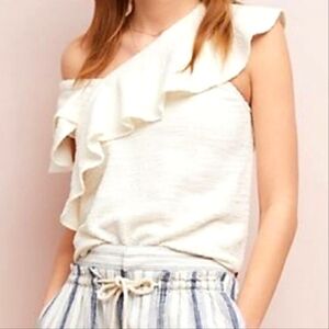 DOLAN off shoulder Louisa ruffle top